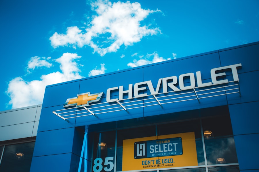 Photo chevy dealership deals