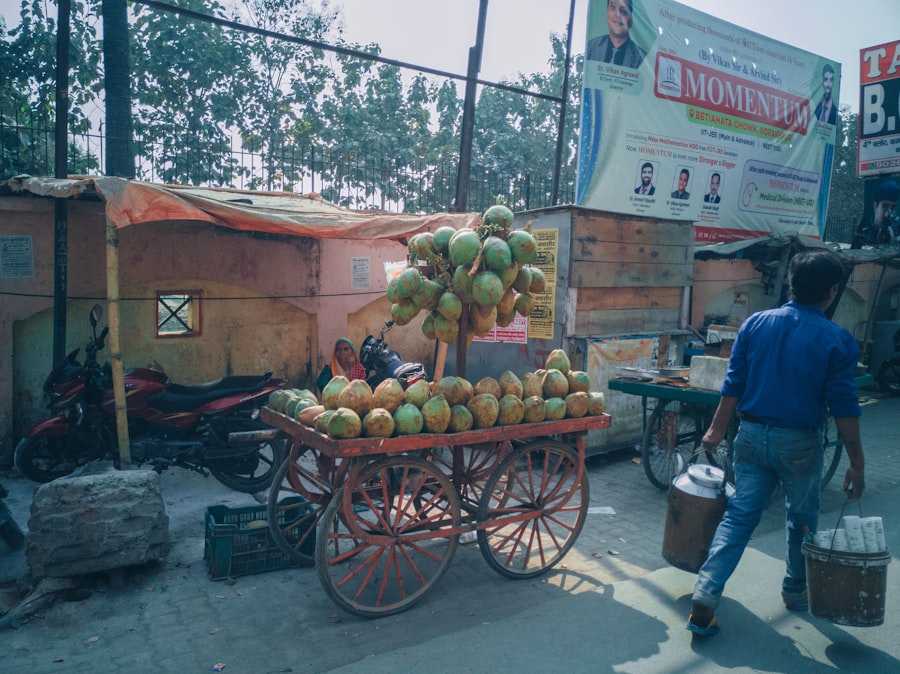 Photo advertising rickshaw